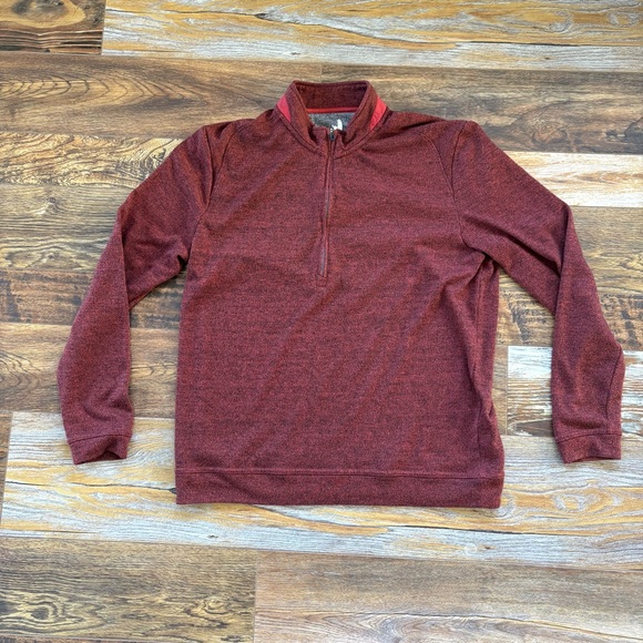 johnnie-O Other - johnnie-O Men's Zip Up Sweater in Maroon